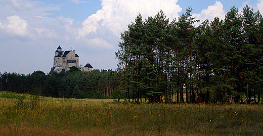 Zamek zbudowany przez Kazimierza Wielkiego w Bobolicach.