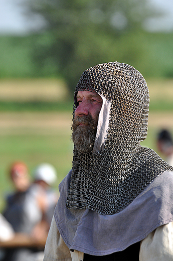 Rycerz w kolczudze. Grunwald 2010