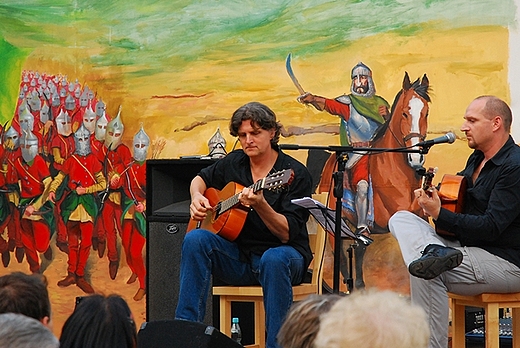 Artystyczne Lato u Kossakw 2010 piosenki E.Stachury w wyk. J.Stachury i P.Mireckiego