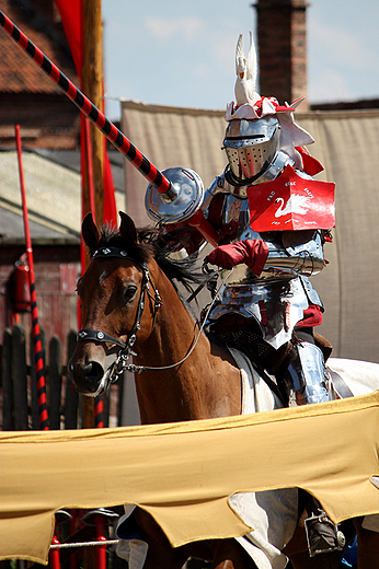 XIX Midzynarodowy Turniej Rycerski w Gniewie - gonitwy turniejowe joust