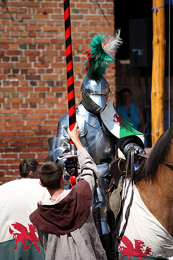 XIX Midzynarodowy Turniej Rycerski w Gniewie - gonitwy turniejowe joust