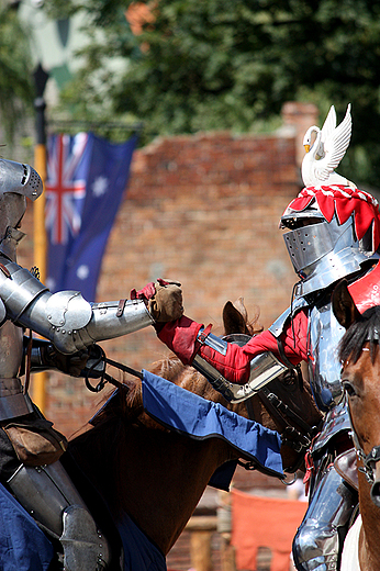 XIX Midzynarodowy Turniej Rycerski w Gniewie - gonitwy turniejowe joust