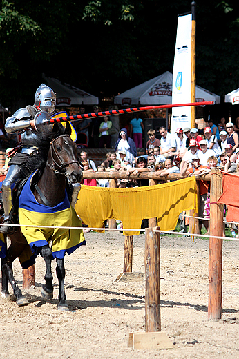 XIX Midzynarodowy Turniej Rycerski w Gniewie - gonitwy turniejowe joust