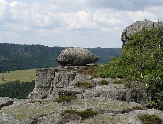 Formacje skalne - Szczeliniec