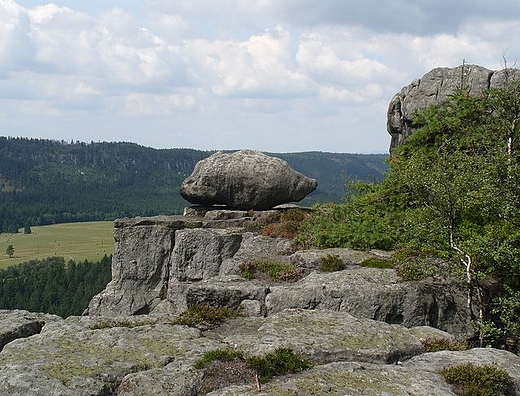 Formacje skalne - Szczeliniec