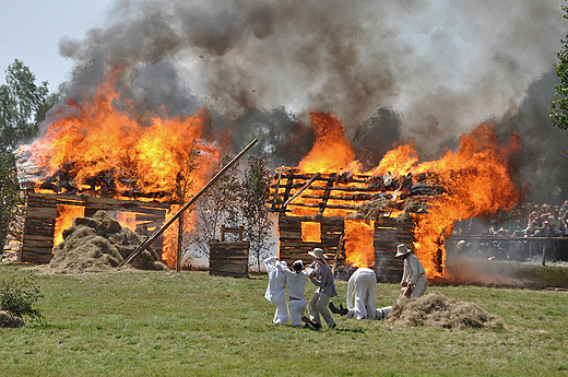 Krzyacki gwat i rozbj. Grunwald 2010