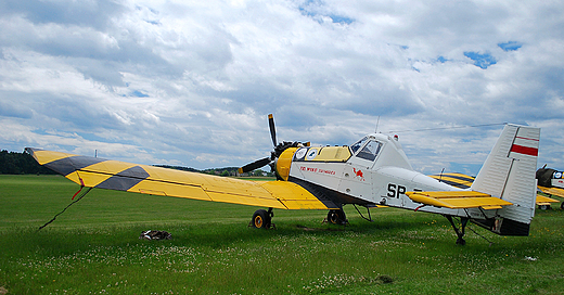 Lotnisko Aeroklubu ROW w Rybniku.