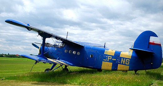 An-28 na lotnisku w Rybniku.