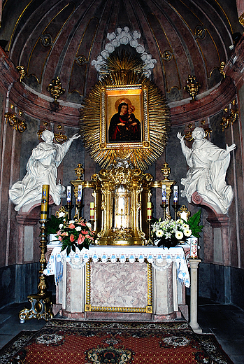 Kaplica Matki Boskiej Pokornej w pocysterskim kościele Wniebowzięcia NMP w Rudach.