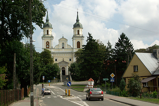 Centrum elechowa z barokowym kocioem