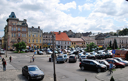Plac Wojska Polskiego-dawny rynek miasta Biaa Krakowska.