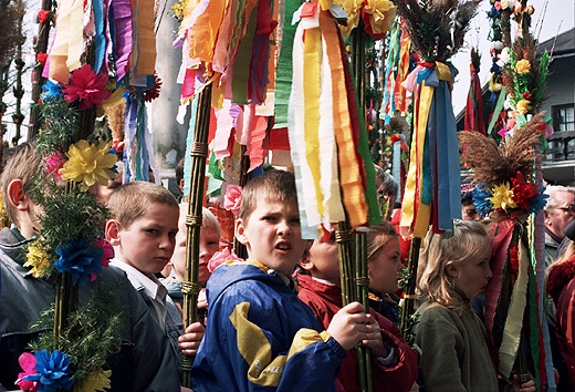 Lipnica Murowana - obchody Niedzieli Palmowej