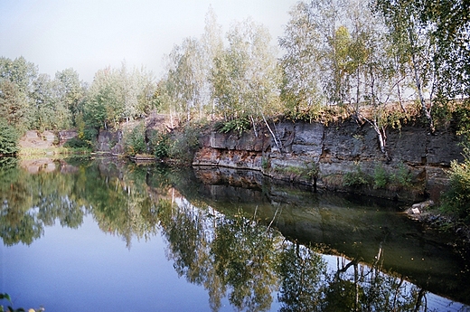 Wyrobisko nieczynnego kamienioomu