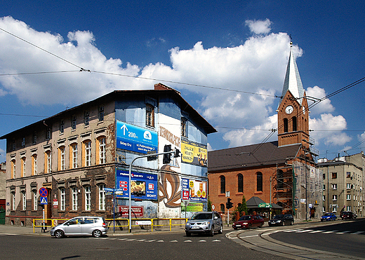 Zabrze. Koci ewangelicki.