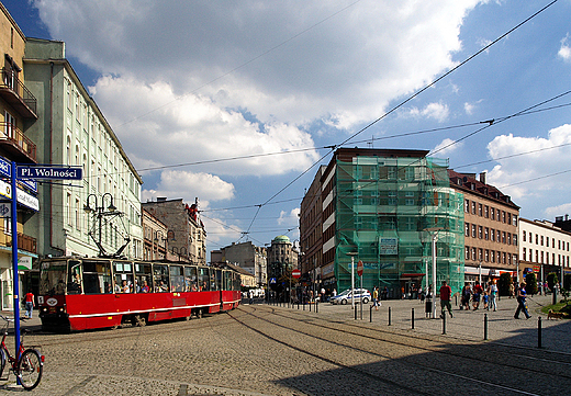 Zabrze. Plac Wolnoci.