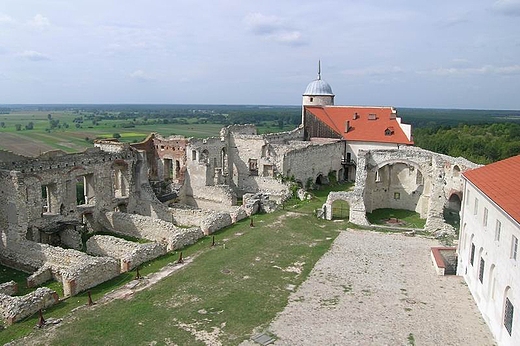 Ruiny zamku w Janowcu