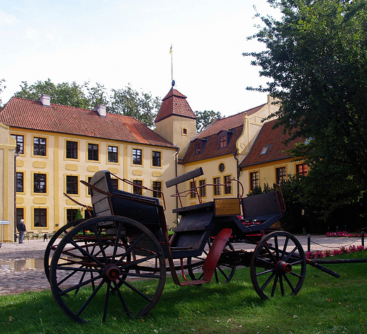 Krokowa. Dawna rezydencja rodziny von Krockow.