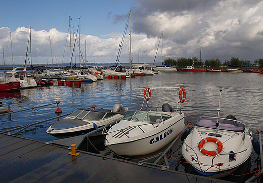 Puck. Marina-port jachtowy.