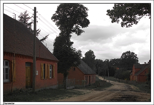 Starowice - oglny widok na poniemieck wie