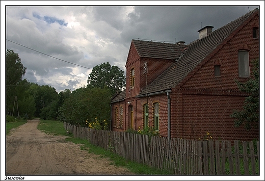 Starowice - oglny widok na poniemieck wie