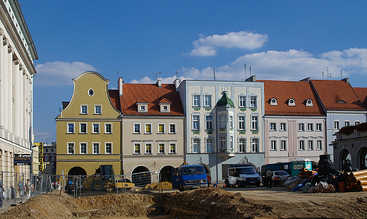 Gliwicki rynek-obecnie w remoncie lato 2010