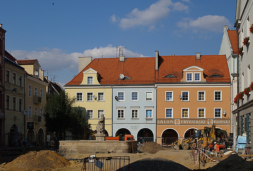 Gliwice. Fragment rynku. Stan w lecie 2010 r.