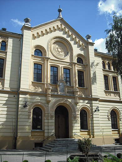 Warszawa. Synagoga Noykw.