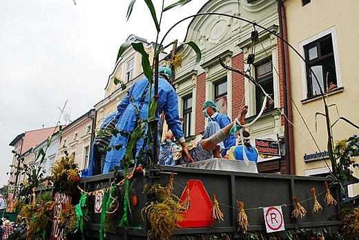 Gminne Doynki Skoczw 2010 - wiejska izba przyj