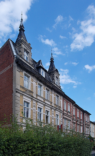 Wejherowo. Fragment miasta.