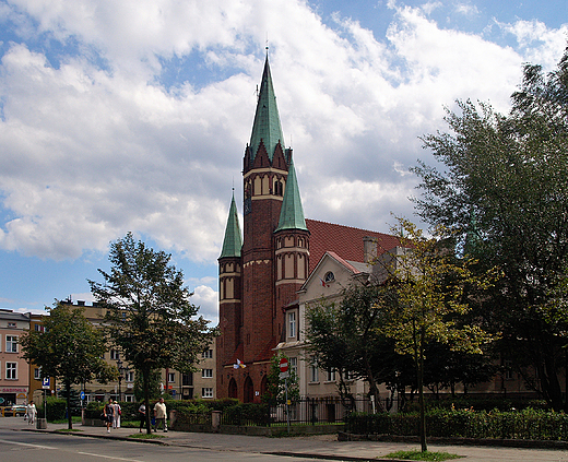 Wejherowo. Koci w. Stanisawa Kostki.