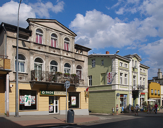 Wejherowo, uliczka w centrum.