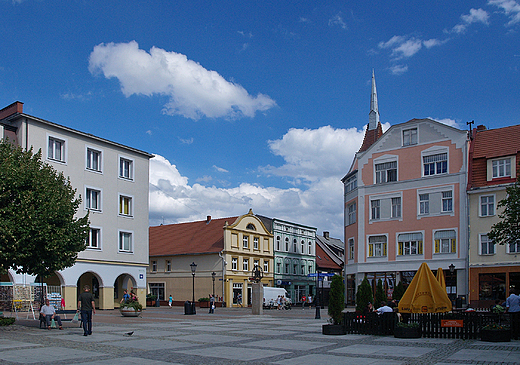 Fragment Wejherowa. Plac Wejhera - rynek