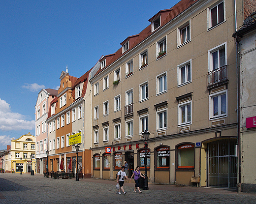 Wejherowo. Deptak miejski - ul. Jana III Sobieskiego.