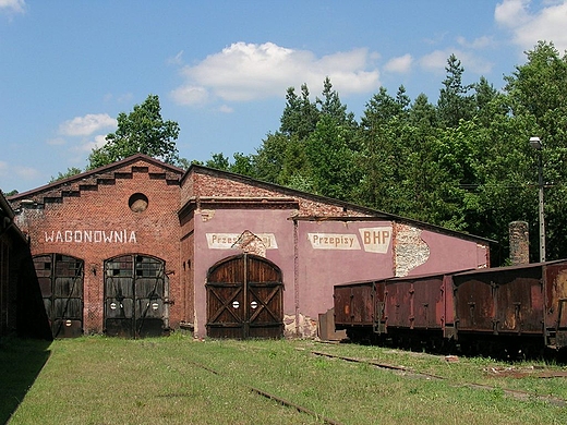 Szlak Techniki.Skansen Kolei Wskotorowej w Rudach.