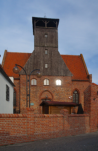 Gotycki koci, obecne muzeum rybowstwa.