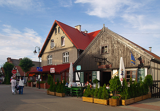 Hel. Lokal o nazwie Izdebka.