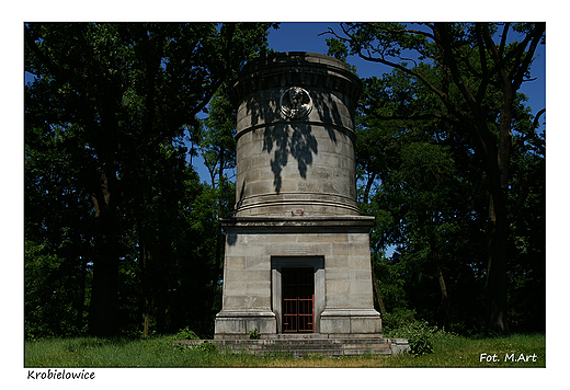 Krobielowice - mauzoleum pruskiego feldmarszaka G.L. von Blchera