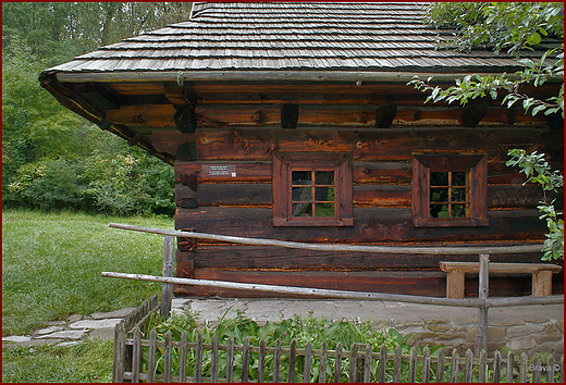 Grnolski Park Etnograficzny - chaupa bogatego chopa z Istebnej