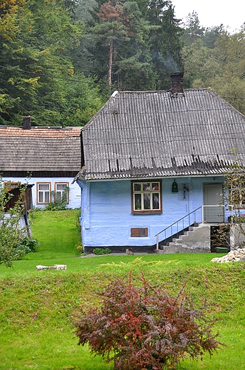 Zabudowa w Ojcowskim Parku