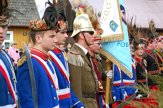 Turki Wielkanocne - zakoczenie ceremonii na Maym Rynku. Radomyl n. Sanem