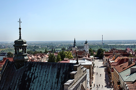 Widok z Bramy Opatowskiej