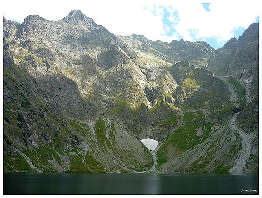 Czarny Staw pod Rysami, Tatry.