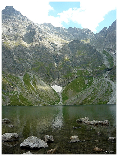 Czarny Staw pod Rysami, Tatry.