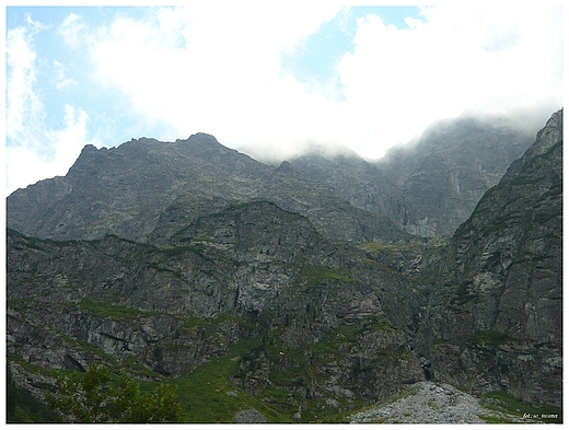 tam, gdzie Tatry gruj...nad Dolin Rybiego Potoku