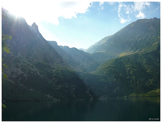 Skapane w socu.Morskie Oko, Tatry.