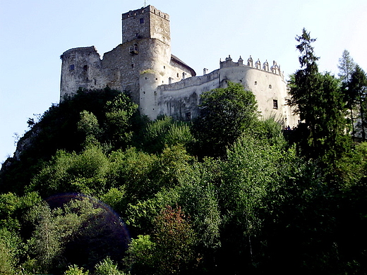 Niedzica - mury obwodowe zamku