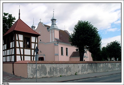 Wysoka - poaugustyski zesp klasztorny z kocioem p.w.NMP Racowej