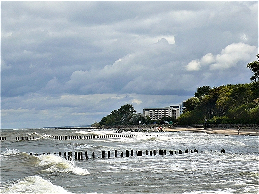 Widok na Batyk. Koobrzeg.