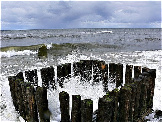 Widok na Batyk. Koobrzeg.