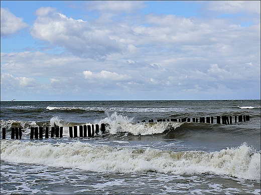 Widok na Batyk. Koobrzeg.